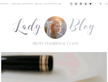 Tablet Screenshot of lady-blog.de